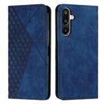 For Samsung Galaxy F16 5G / M16 5G Diamond Splicing Skin Feel Magnetic Leather Phone Case(Blue)