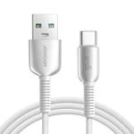 JOYROOM S-A51 Cutting-Edge Series 3A Fast Charging Data Cable, USB-A to Type-C Cable, Length: 1.2m(Light Gray)