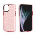 For iPhone 12 / 12 Pro Shockproof Diamond Texture TPU Protective Case(Pink)