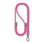 USAMS ZB316 Adjustable Phone Rope(Pink+Dark Purple)