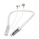 WK WG-07 Astronaut Neck-mounted Wireless Bluetooth Earphone(Beige)