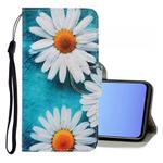 For Vivo V17 / V19 (Indonesia) 3D Colored Drawing Horizontal Flip PU Leather Case with Holder & Card Slots & Wallet(Chrysanthemum)