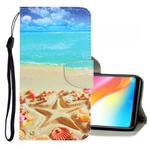 For Vivo Y91 / Y95 / Y91i 3D Colored Drawing Horizontal Flip PU Leather Case with Holder & Card Slots & Wallet(Pentagram)