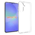 For Samsung Galaxy A17 5G Waterproof Texture TPU Phone Case(Transparent)
