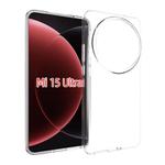 For Xiaomi 15 Ultra Waterproof Texture TPU Phone Case(Transparent)