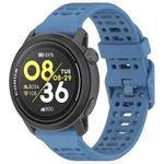 For COROS PACE 3 Color Buckle Liquid Silicone Strap(Blue)