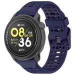 For COROS PACE 3 Color Buckle Liquid Silicone Strap(Midnight Blue)