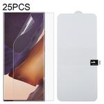 For Samsung Galaxy Note20 Ultra 25 PCS Full Screen Protector Explosion-proof Hydrogel Film
