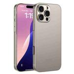 For iPhone 16 Pro Max GKK AG Craft Skin Feel Full Coverage Phone Case(Titanium Grey)