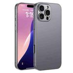 For iPhone 16 Pro Max GKK AG Craft Skin Feel Full Coverage Phone Case(Mountain Gray)