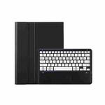 For Xiaomi Redmi Pad Pro 12.1 A0N11 Detachable Bluetooth Keyboard TPU Lambskin Leather Tablet Case(Black White)