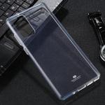 For Samsung Galaxy Note20 GOOSPERY JELLY Full Coverage Soft Case(Transparent)