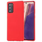 For Samsung Galaxy Note20 GOOSPERY SOFT FEELING Liquid TPU Drop-proof Soft Case(Red)