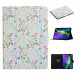 For iPad 10th Gen 10.9 2022 Flower Pattern Flip Leather Smart Tablet Case(Small Floral)