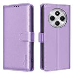 For Redmi 14C 4G Litchi Texture RFID Anti-theft Leather Phone Case(Purple)