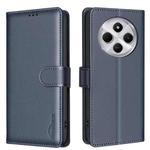 For Redmi 14C 4G Litchi Texture RFID Anti-theft Leather Phone Case(Blue)