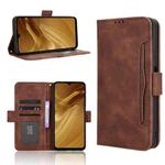 For Redmi A5 4G 173.3mm Skin Feel Calf Texture Card Slots Leather Phone Case(Brown)