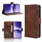 For Redmi Turbo 4 Pro 5G Skin Feel Calf Texture Card Slots Leather Phone Case(Brown)