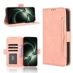 For Redmi K80 Ultra Skin Feel Calf Texture Card Slots Leather Phone Case(Pink)