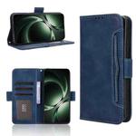 For Redmi K80 Ultra Skin Feel Calf Texture Card Slots Leather Phone Case(Blue)