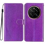 For Honor Magic7 Pro Glitter Powder Flip Leather Phone Case(Purple)