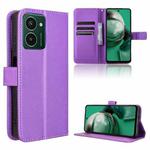 For HMD Pulse Pro / Pulse / Pulse+ Diamond Texture Leather Phone Case(Purple)