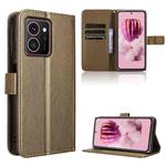 For HMD Skyline Diamond Texture Leather Phone Case(Brown)