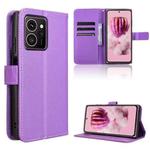 For HMD Skyline Diamond Texture Leather Phone Case(Purple)