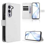 For Fujitsu Arrows Alpha F-51F Diamond Texture Leather Phone Case(White)
