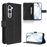 For Fujitsu Arrows Alpha F-51F Diamond Texture Leather Phone Case(Black)
