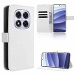 For Redmi Note 14 Pro+ 5G Diamond Texture Leather Phone Case(White)