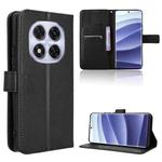 For Redmi Note 14 Pro+ 5G Diamond Texture Leather Phone Case(Black)
