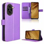 For Redmi A5 4G 173.3mm Diamond Texture Leather Phone Case(Purple)