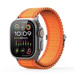 For Apple Watch Series 9 45mm DUX DUCIS YC Series Ocean Nylon Watch Band(Orange)