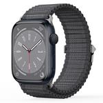 For Apple Watch Series 8 41mm DUX DUCIS YC Series Ocean Nylon Watch Band(Dark Grey)