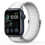 For Apple Watch SE 2022 40mm DUX DUCIS YC Series Ocean Nylon Watch Band(White)