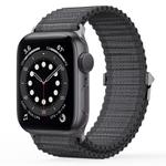 For Apple Watch Series 6 44mm DUX DUCIS YC Series Ocean Nylon Watch Band(Dark Grey)