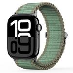 For Apple Watch Series 10 46mm DUX DUCIS YC Series Ocean Nylon Watch Band(Green)