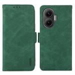 For Redmi Turbo 4 Pro ABEEL Frosted Magnetic RFID Leather Phone Case(Green)