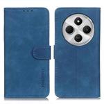 For Redmi 14C 4G KHAZNEH Retro Texture Flip Leather Phone Case(Blue)