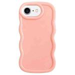For iPhone 7 / 8 / SE 2020 2022 Big Wave Puff Shape TPU Phone Case(Pink)