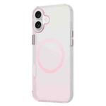 For iPhone 16 Plus TGVIS Grace Series MagSafe Magnetic Phone Case(Pink)