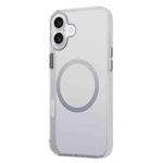 For iPhone 16 TGVIS Grace Series MagSafe Magnetic Phone Case(Grey)