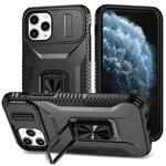 For iPhone 11 Pro Sliding Camshield Holder Phone Case(Black)