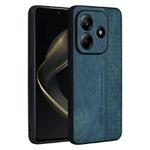 For Redmi Note 14 5G AZNS 3D Embossed Skin Feel Phone Case(Dark Green)