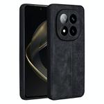 For Redmi Note 14 Pro+ 5G AZNS 3D Embossed Skin Feel Phone Case(Black)