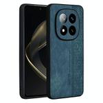 For Redmi Note 14 Pro+ 5G AZNS 3D Embossed Skin Feel Phone Case(Dark Green)