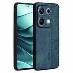 For Redmi Note 14S 4G AZNS 3D Embossed Skin Feel Phone Case(Dark Green)