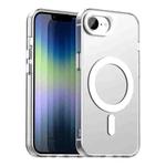 For iPhone 16e Candy Magsafe PC Hybrid TPU Phone Case(White)