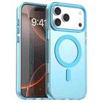 For iPhone 17 Pro Max Candy Magsafe PC Hybrid TPU Phone Case(Blue)